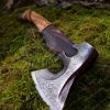 RK-356 Vityaz Viking Axe, Viking axe ,Hatchet, Viking Hatchet, Viking Beared axe ,Battle axe, Birch wood, Hand Forge Axe ,Handmade Luxury Gift For Men - Image 3