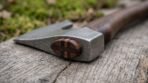 Emberbeard Hand Forged Damascus Viking Bearded Axe | 19 Inch | Rosewood Handle with Leather Blade Cover and Gift Box | Norse Bushcraft Collector Gift | RK-361 - Image 3