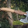 RK-354 Vityaz Axe, Viking axe ,Hatchet, Viking Hatchet, Viking Beared axe ,Battle axe, Birch wood, Scandinavian style axe ,Handmade ANNIVERSARY GIFT for HIM - Image 5