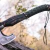 RK-348 Ransack Vikings Axe, Viking axe ,Hatchet, Viking Hatchet, Viking Bearded axe ,Battle axe, Birch wood, Hand Forge axe ,Ransack Viking, Birthday GIFT for HIM - Image 2