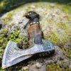 Mammen Viking axe ,Hatchet, Viking Hatchet, Viking Bearded axe ,Battle axe, Birch wood, Scandinavian style axe ,Handmade Luxury Gift For Men - Image 5