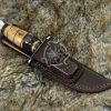 RK-494 Beautiful Hunting Camping Damascus Knife Handmade Knife Perfect for Hunting Top Rated Damascus Knife For sale Usa Made  - Image 4
