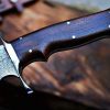 RK-473 14" DAMASCUS Steel Knife, Hand Forged Bowie Knife, Fixed Blade knife Hunting Knife, Exotic Rose Wood Handle, Personalized gift USA Made  - Image 9