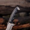 RK-469 Handmade Damascus Tactical Tracker Knife Damascus Steel Knives Wood Handle Beautiful Art Best Gift For Him and Her USA made Knives - Image 5