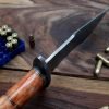 RK-488 Beautiful Damascus Hunting Bowie Camping Knife Damascus Steel Knives Camel Bone Handle Best Knife Collection Gift For Him , Her USA made - Image 2