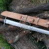 RK-498 Tanto Sword 25″ Long 19″Blade” D2 Steel Sword Japanese Sword Hand Made Sword With Leather Handle Gifts For Men Usa - Image 5