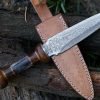 RK-474 Hand Made Damascus Steel Dagger Knife Sharp Knives Wood Bone Handle Beautiful Art Best Gift For Him and Her USA made - Image 6