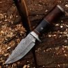 RK-478 Handmade Damascus Hunting Survival Camping Knife Forged Damascus Knives Beautiful Art Best Gift For Him and Her USA made Knives - Image 2