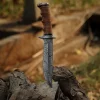 RK-487 Custom Handmade Damascus Steel Hunting Camping Knife Beautiful Handle Best Quality Top Rated Knives Gift For Him USA Made - Image 5