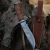 RK-487 Custom Handmade Damascus Steel Hunting Camping Knife Beautiful Handle Best Quality Top Rated Knives Gift For Him USA Made - Image 6