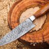 RK-500 Handmade Damascus Steel Chef Knife Hand forged Damascus kitchen knife Personalized Gift, Gift For Her, Gift For Him USA made Wood Handle  - Image 2
