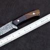 RK-418 Damascus Steel Forged Skinner Knife Camping Knife Handmade Knife Damascus Knives Perfect For Hunting Beautiful Handle Gift For Her / Him USA Made - Image 2