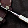 RK-414 Damascus Steel Skinner Camping Knife Handmade Sharp Knife Damascus Knives Gift For Her / Him USA Made Hunting Knives - Image 3