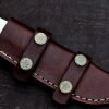 RK-414 Damascus Steel Skinner Camping Knife Handmade Sharp Knife Damascus Knives Gift For Her / Him USA Made Hunting Knives - Image 4