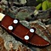 RK-429 Handmade Damascus Skinner Camping Knife Forged Damascus Knives Beautiful Handle Prime Art Best Gift For Him and Her  USA made Knives - Image 5