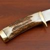 RK-403 Hand Forged Hunting Skinner Knife, Fixed Blade Knife, Steel knives, Beautiful Hand Made Knives Gifts For Men - Image 4