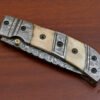 RK-409 Damascus Pocket knife Damascus Folding Knife Hand Forged knife Every Day Carry Knife Damascus Steel Knives USA Made Perfect Gift For Boyfriend - Image 4