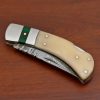 RK-424 Damascus Pocket knife Damascus Folding Knife Hand Forged knife Every Day Carry Knife Back lock Damascus Knives USA Made Gift For Him Gift For Her - Image 7