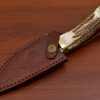 RK-403 Hand Forged Hunting Skinner Knife, Fixed Blade Knife, Steel knives, Beautiful Hand Made Knives Gifts For Men - Image 7