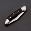 RK-445 Damascus Pocket knife Steel Bolster G10 Hand Forged knife Every Day Carry Knife Damascus Knives USA Made Gift For Him Gift For Her - Image 8