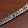 RK-409 Damascus Pocket knife Damascus Folding Knife Hand Forged knife Every Day Carry Knife Damascus Steel Knives USA Made Perfect Gift For Boyfriend - Image 7
