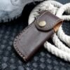 RK-438 Engraved Back Lock Damascus Pocket knife Damascus Folding Knife Hand Forged knife Every Day Carry Knife Damascus Knives USA Made Gift For Him Gift For Her - Image 9