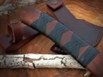 Tomahawk Axe — Hand-Forged Damascus, 20" Overall, Rosewood Handle - Image 3