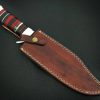 RK-448 Hand Forged Carbon Steel Hunting Bowie Knife, Fixed Blade Knife, Damascus knives, Damascus Hand Made Knives Gifts For Men USA - Image 5