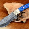 RK-539 Custom Handmade Damascus Tracker Knife Hunting Knives Tactical Knife Camping knives Hard Wood Handle Gift For Him - Image 5