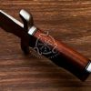 RK-567 Custom Handmade Damascus Hunting Bowie Knife Camping Knife Beautiful Wood Handle Knife Gift For Him Gift For Her USA Made - Image 7