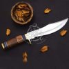 RK-571 Hand Forged D2 Steel Camping Knife Hunting Knife Steel Knife Wood Handle Gift For Him USA Made Top Rated Knife - Image 4