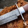 RK-591 Custom Handmade Damascus Hunting Bowie Knife Best For Hunter Gift For Him USA Made - Image 5