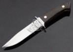 D2 Steel Skinner Knife — Hand-Forged, Stag Horn Handle, Leather Sheath - Image 6