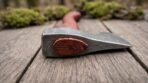 Ashgrim Hand Forged Damascus Viking Bearded Axe | 18 Inch | Wood Handle with Leather Blade Cover and Gift Box | Norse Camping Gift | RK-634 - Image 3