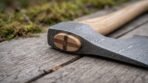 Odin Allfather Hand Forged Damascus Viking Bearded Axe | 18 Inch | Ash Wood Handle with Leather Blade Cover and Gift Box | Norse God Collector Gift | RK-635 - Image 3