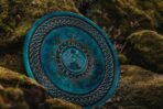 Odin Viking Shield — Handcrafted, 24" Overall, Wood Handle