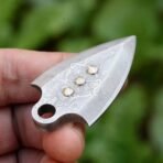 Damascus Steel Pendant — Handcrafted Norse Jewelry - Image 5