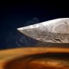 RK-598 Custom Handmade Damascus Steel Fixed Blade Skinner Knife, Camping Knife, Bushcrfat Knife, Gift For Men, Groomsmen Gift - Image 4