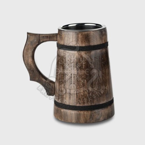 Wooden mug, Drinking horn, Viking mug