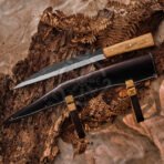 High-Carbon Viking Seax Knife — Hand-Forged, 16" Overall