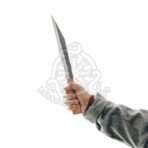 High-Carbon Viking Seax Knife — Hand-Forged, 16" Overall - Image 4