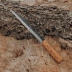High-Carbon Viking Seax Knife — Hand-Forged, 16" Overall - Image 3