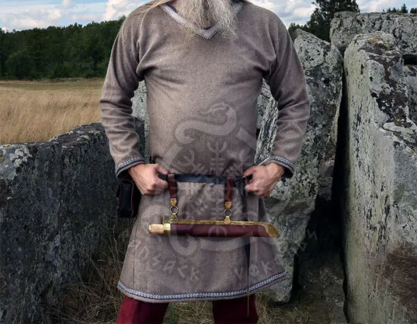High-Carbon Viking Seax Knife — Hand-Forged - view 2