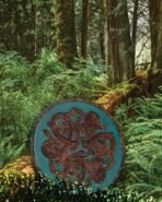 Viking Shield — Handcrafted, 24" Overall, Birch Wood Handle (RK-621) - Image 5