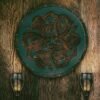 RK-621 Carved Jelling Beast Viking Shield, 24"Inches PlyWood Shield, Halloween Gift, Wall Decor Shield - Image 6