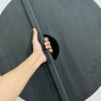 Viking Shield — Handcrafted, 24" Overall, Birch Wood Handle (RK-622) - Image 3