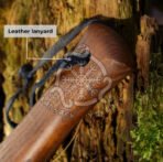 Norse Viking War Hammer — Handcrafted, Ash Wood Handle - Image 6