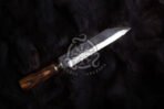 High-Carbon Viking Seax Knife — Hand-Forged, Pakka Wood Handle - Image 2