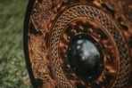 Viking Shield — Handcrafted, 24" Overall - Image 3