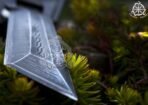 High-Carbon Viking Seax Knife — Hand-Forged, 12" Overall, Wood Handle - Image 2